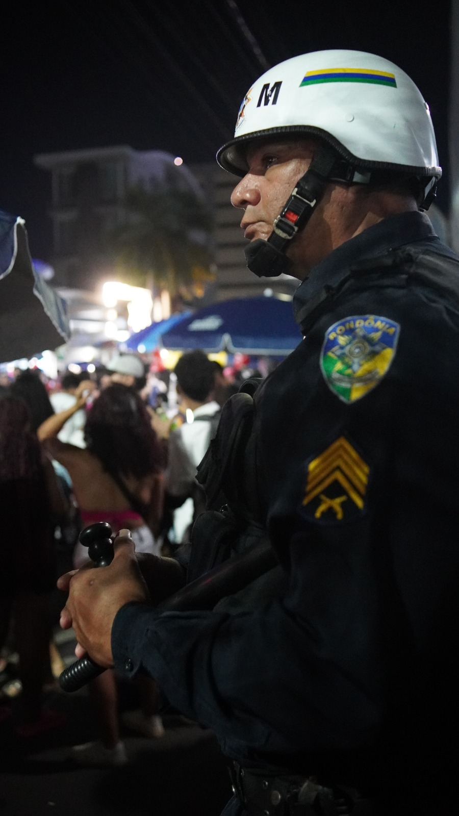 POLÍCIA MILITAR REFORÇA SEGURANÇA DURANTE O CARNAVAL EM RONDÔNIA